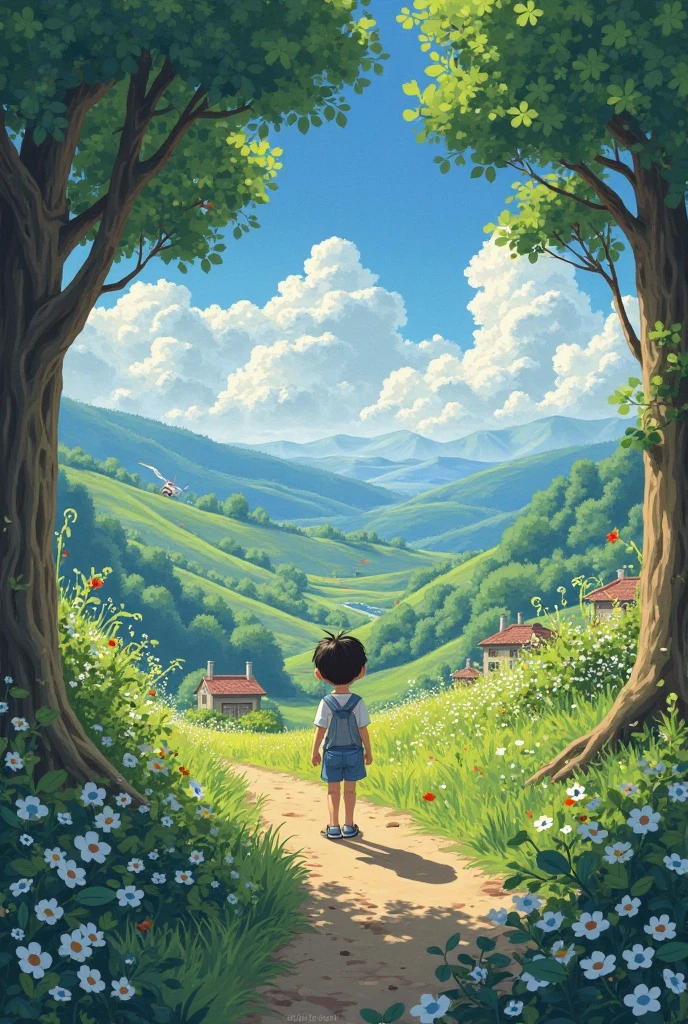Ghibli art photo 