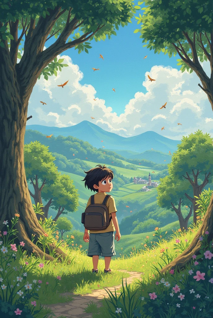Ghibli art photo 