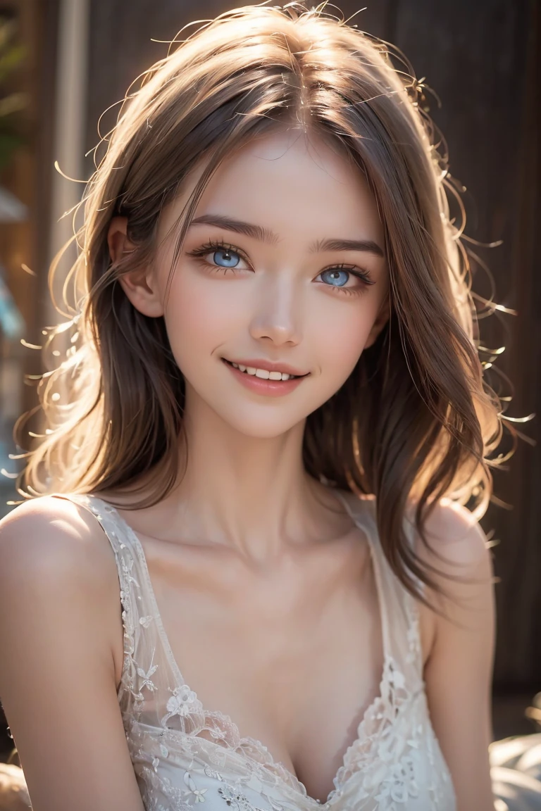 (best quality, 8k, photorealistic:1.5), (solo, one girl:1.5),(shine a bright light on women),(ultimate beautiful girl),(shiny skin),(oily skin),(Silver Ash Hair:1.3),(long hair:1.3),(cool beauty:1.5),(Blush brown makeup),(use pink glossy lipstick),(big beady eyes girl:1.5),(droopy eyes girl:1.5),(Big Eyes),(healthy body),(sweet smelling girl),(virgin girl),chuuChloe,(impressive eyes),(clean girl),(cute),(relaxing time),(compassion),(impurity),(love filled),(No love experience),(ager:1.2),(Lovely),(university student:1.5),(smile:1.5),(gentleness),(Sociable),(good at looking after),(positive),(goodness),(sensible),(flash),(Favorable)