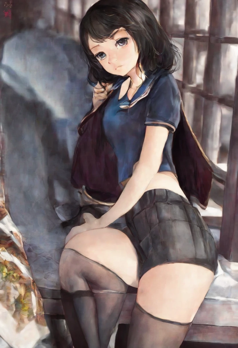 high-definition images, atmospheric perspective, 8k, super detail, accurate, best quality, (various composition), a woman, (winter clothes, jacket, skirt), (shy), looking away, (drooping eyes), (sleepy), earrings, spread her legs slightly, showing off her detailed drawing of deluxe designed panties, (pantyhose), a hand touches her panties, dark hour of down, boots, downtown area, (ecstasy), long skirt lining between her legs, (focus on her panties:1.5)