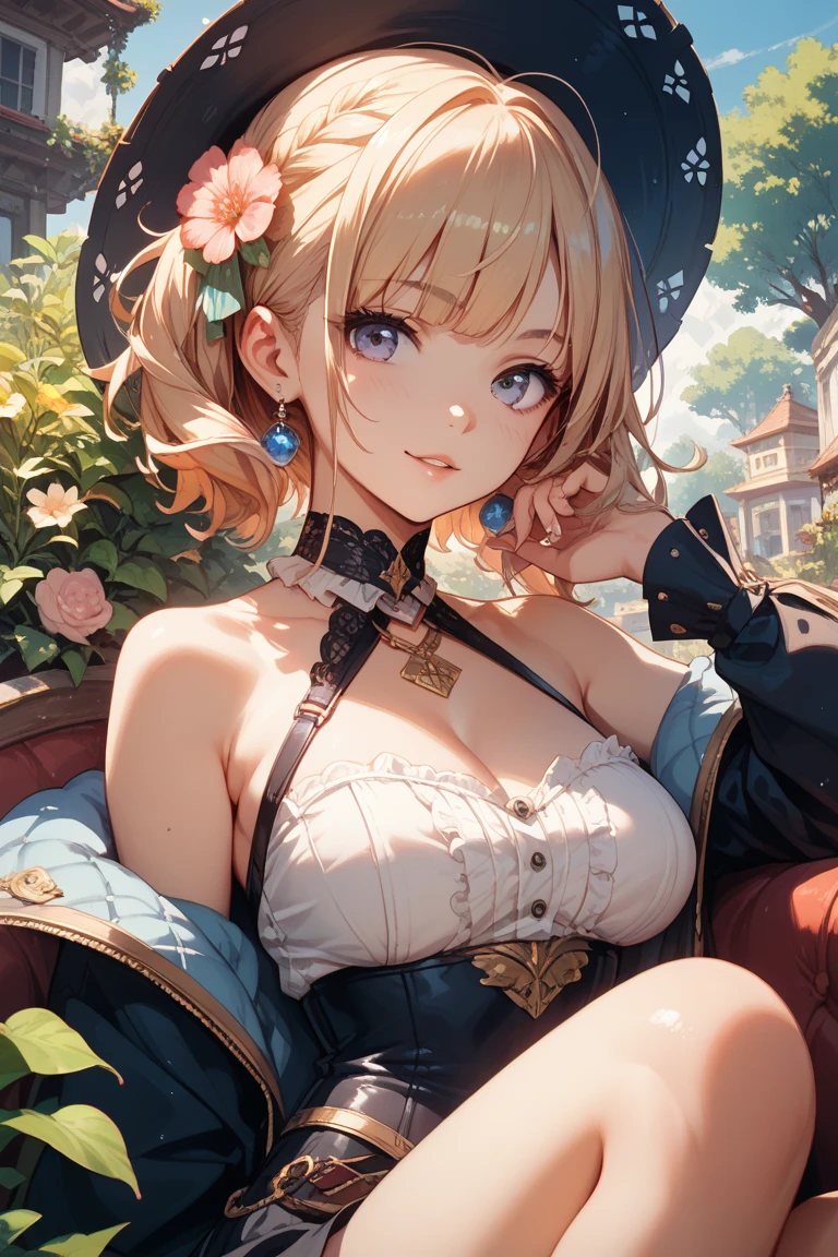 (The highest image quality, master piece:1.2), (Ultra Definition Illustration), NSFW, (very cute little princess:1.3), (1 girl:1.2), Solo, (shoot from below:1.3) ,(condescending look:1.3) NSFW, gorgeous queen dress, sitting on the throne chair, queen crown, showing panties, Full body, Round baby face, (Glasses, Blonde Short-Cut Hair), Armpits, (white thigh high pantyhose:1.2), Evil smile, mean face, Mesgaki smile, Luxurious palace rooms, Fancy Room, RPG Royale, spread legs, Beautiful legs,
