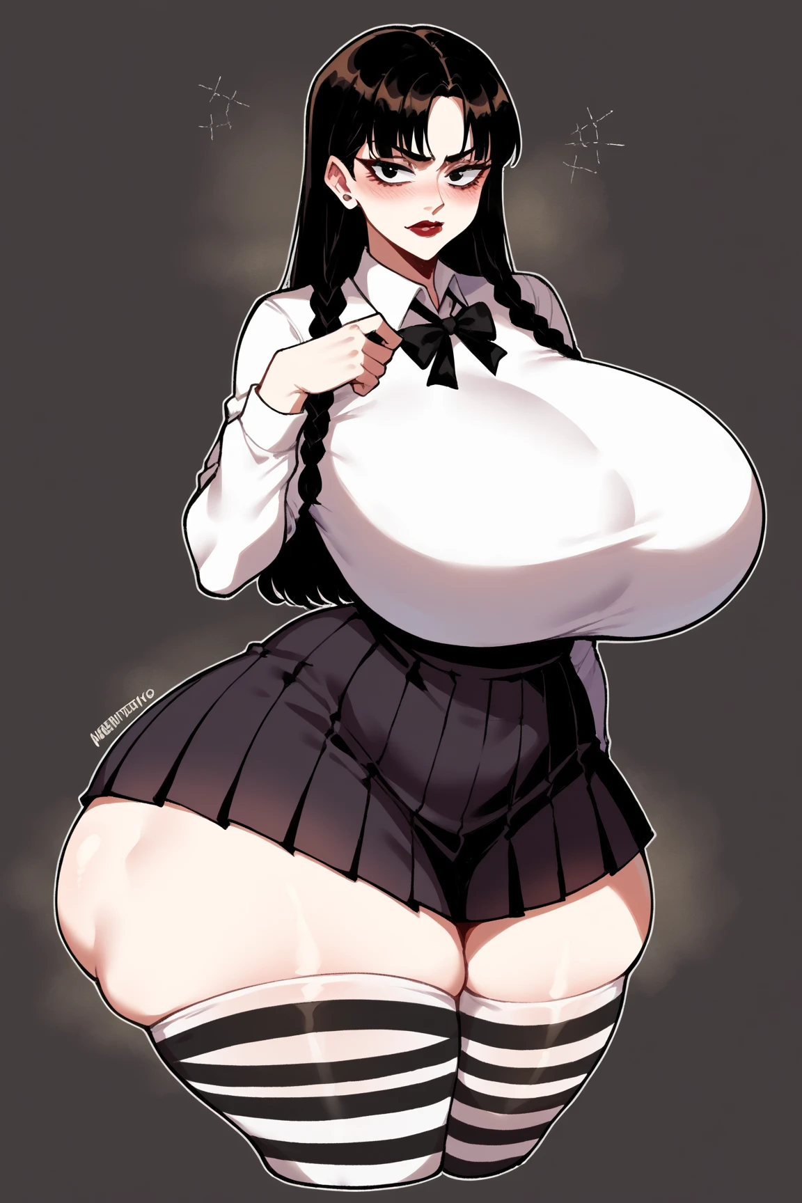 Big Breasts,Plump,Sweaty,blush,cry,Drooling,anime,Glasses