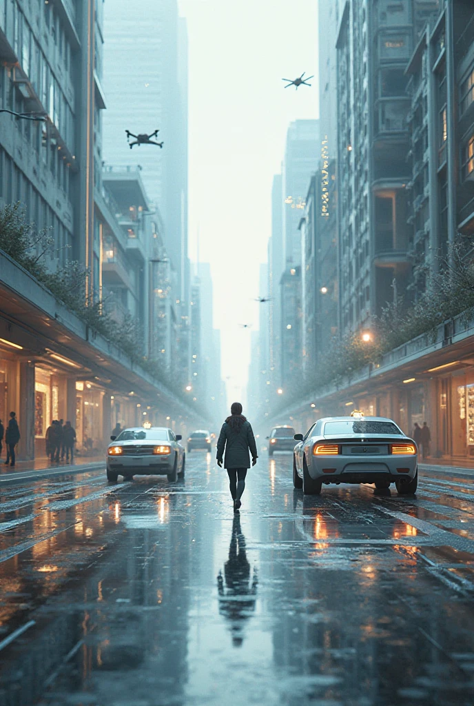 POV you wake up in 2100 and start to go outside and walk and drive to the taxi and go to the restaurant and go home and eat some dinner
