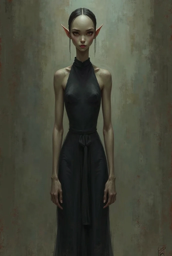 Imagine with me a slim person with slightly yellow teeth and distinctive brown eyes. He is tall 