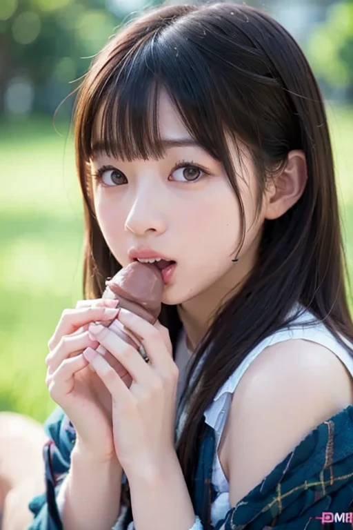(8k, RAW photos, highest quality, masterpiece: 1.7), (Realistic, Photorealistic: 1.9), age 28, nsfw, black hair, (blushing), tent, (nude, naked), (fellatio, Sucking a penis),