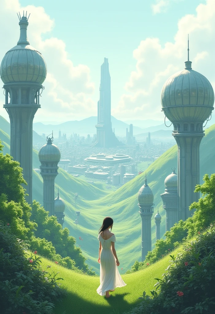 In the Nausicaä style of the Valley of the Wind