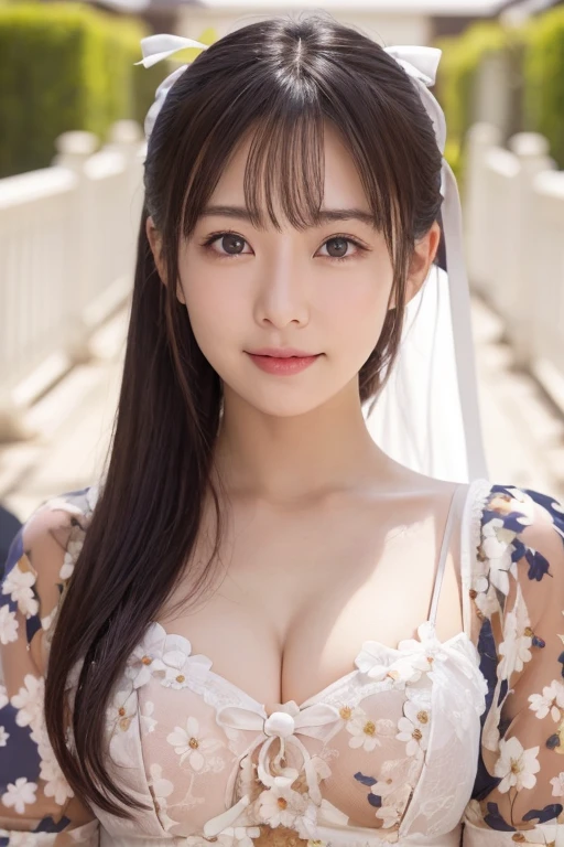 (8K, RAW Photos, Highest quality, masterpiece:1.2), Super detailed, Ultra-high resolution, (Realistic, Photorealistic:1.37), High-definition RAW color photos, Professional photos, Very delicate and beautiful, Very detailed, 8K壁紙, (Beautiful and detailed eyes)、(Beautifully detailed face),Anatomically correct body shape, Natural Light,(full body shot:1.22), woman、One person,Japanese、20-year-old, Black Hair、Long Hair、 (A shy smile:1.3), Fine and beautiful skin、Skin Texture、 (Slim waist:1.2)、(E cup bust:1.21), (Emphasize the cleavage:1.21),(yukata:1.23), Sharp focus、(The background is a realistic Japanese festival:1.15),(standing:1.1)