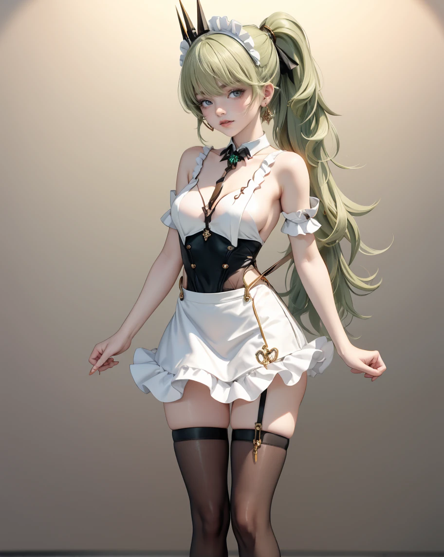 (masterpiece), (top-quality), (The ultra-detailed), (full body Esbian:1.2), {low angles}, simple background, 1 girl in, solo, The upper part of the body, long curly hair, Songsuits, Pompadour skirt, Slim and beautiful vest, Lace Shirt, Bubble Sleeve, pasties, bow ribbon, Plaid, Green hair, headphones, long, Standing microphone, (beautifull detailed face), (beatiful detailed eyes), {{Lift the skirt yourself}}, {{{crisp lace panties}}}, {{{Panties look good}}}, {{Sheer panties}}, {{{Pants that dig into the crotch}}}, {{{Distinctオマンコ}}}, cameltoe, {{オマンコI can see it}}