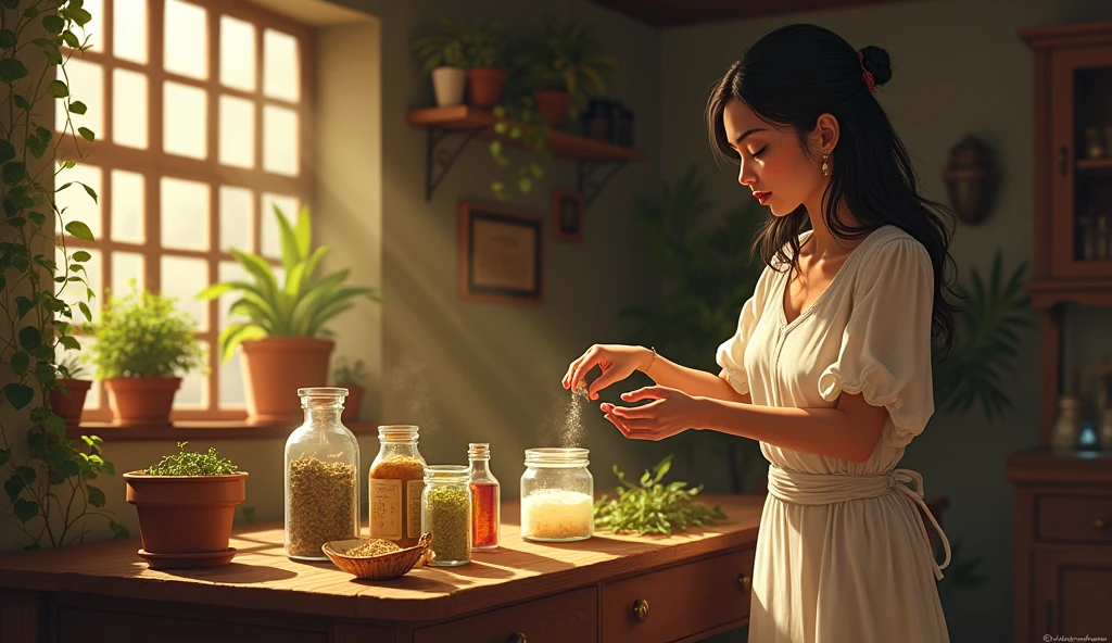 Meera’s life changed forever on the day she mixed a special cream using forgotten jars of herbs and oils handed down through generations.