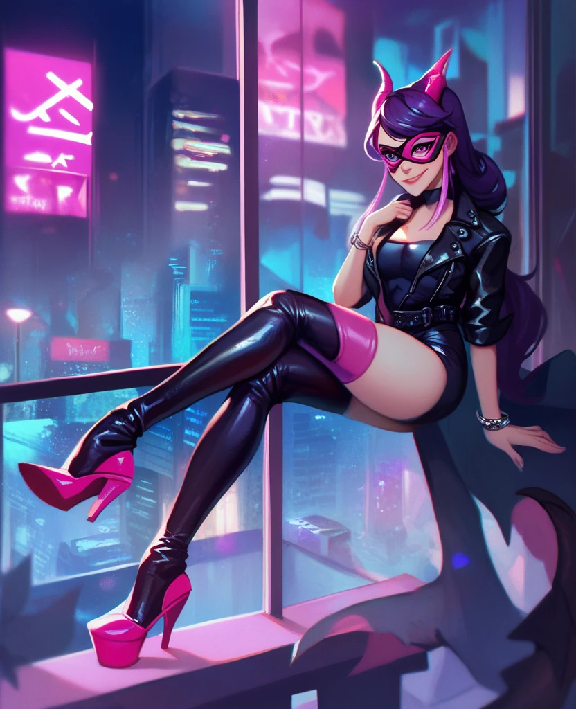 (detailded), (((bat girl))), (((murcielago))), big ass, grey skinned, black wavy hair, ((mini-skirt)), (((pink pussy dripping))), (((Freckles on the face))), (((office worker suit))), maya stockings, ((at a park))