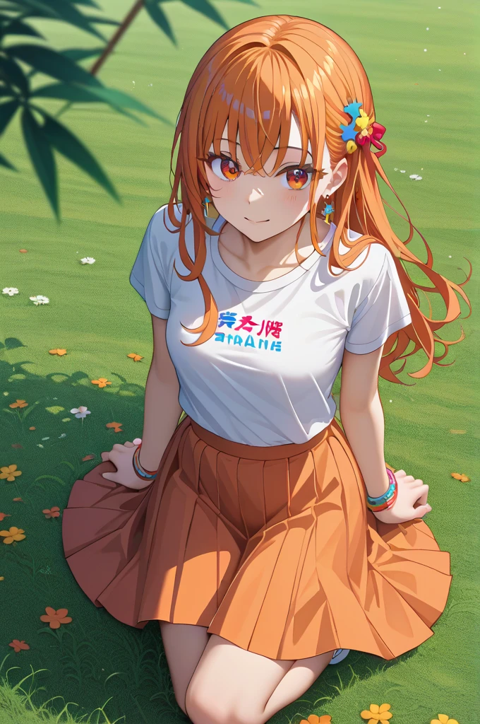 <lora:Ito_Ryoko:0.8>, ItoRyoko, 1girl, solo, blonde hair, long hair, orange eyes, huge_breasts, cowboy_Shot, outdoor, sky,
dark_blue_buruma, blush, gym uniform, open mouth, name tag,
masterpiece, high quality, very_high_resolution, large_filesize, full color,
