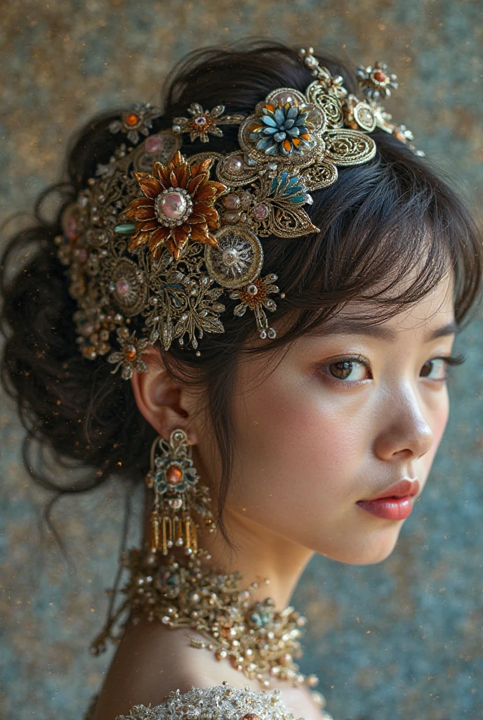 Not flowers. More hair accessories 