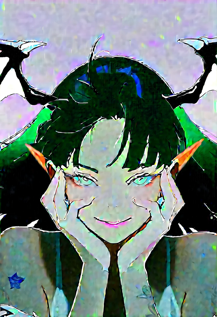1girl,  green  hair,  (school uniform:1.2), happy face, (saliva:1.2), pov, (licking penis:1.3), (bamboo forest:1),  ((bigboobs,nipple))
