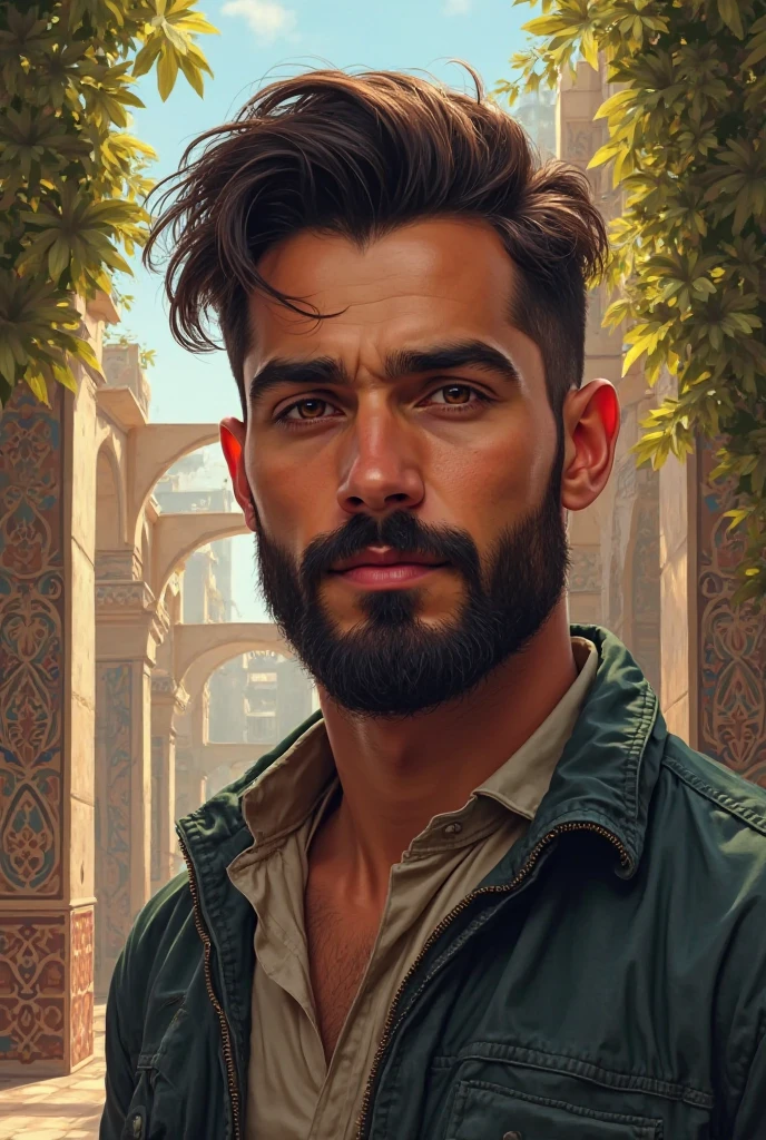 A young man from Turkey 