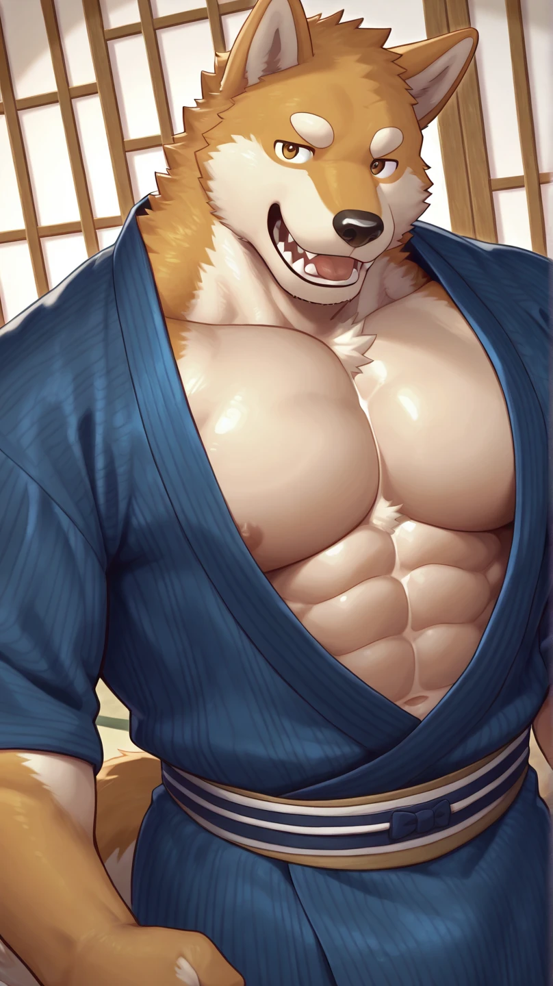 highest res, red panda, anthro, 4 fingers, most realistic detailed accurate blurred background, middle aged mature male in early 50's, musclegut, musclegut anthro, musclegut male, tail, standing in most realistic detailed 1990's karate dojo, solo, by dramamine, by nanoff, by minedoo, by dream_and_nightmare, by horrorbuns, very fluffy multi tone red panda fur, full body view, most realistic most detailed red panda fur pattern, color, and markings, most calm relaxed most tough and manly face, dynamic most tough and manly serious karate pose, smiling, smiling at viewer, frontal view, fully front facing view, american, karate, 1990's, average height most fat and chubby most sexy stocky muscular body, dad bod, daddy, dilf, open mouth, open eyes, detailed dark pupils, fully clothed male, perfect quality, masterpiece, perked up ears, facing viewer, without text, indoors, closeup, most detailed huge pecs and moobs, most detailed slightly big belly, most realistic body proportions, most tough and manly, most detailed red panda teeth, bottomwear, wearing most detailed very tough and manly masculine 1990's karate uniform karate belt and karate headband, hdr, 8k, most detailed short red panda hair, most detailed short most tough and manly mature most accurate masculine hairstyle, an14, best anatomy, perfect ergonomics, noon, e621, most masculine male, karate instructor, martial arts,