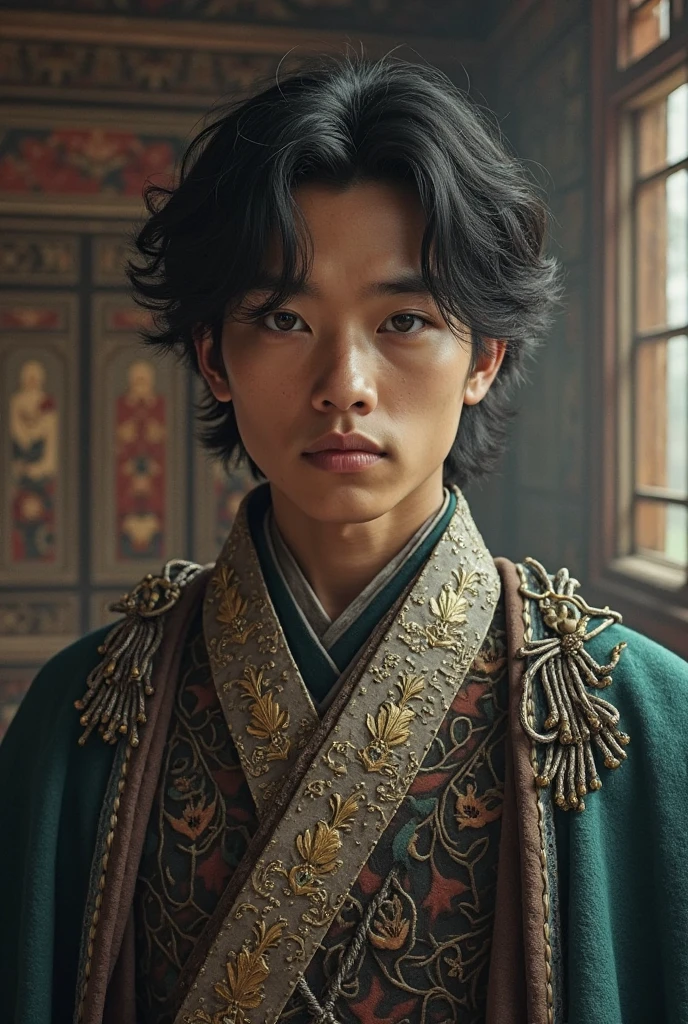 nho – 20 years old.

The King. Inho is the embodiment of power and law. Since hood, he was raised to rule, and he believes that only through strict rules and order can peace be maintained in the kingdom. His eyes reflect a cold determination and unyielding strength with which he makes every decision. 