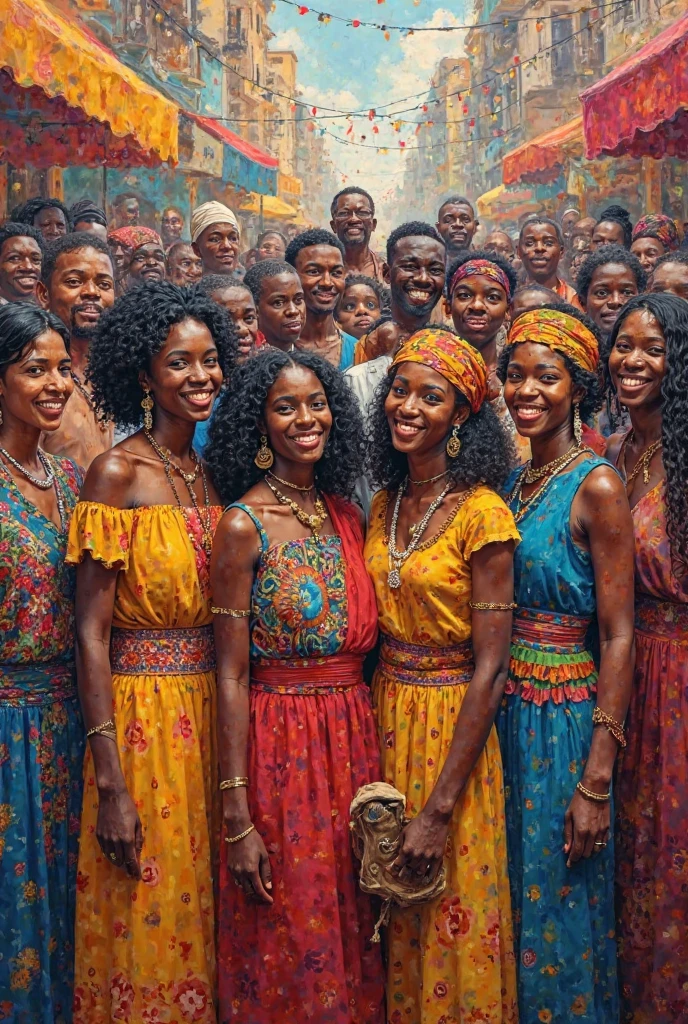 Painting about Multicultural Diversity