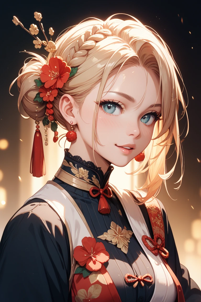 20 year old blond with scum、pretty、Emotional