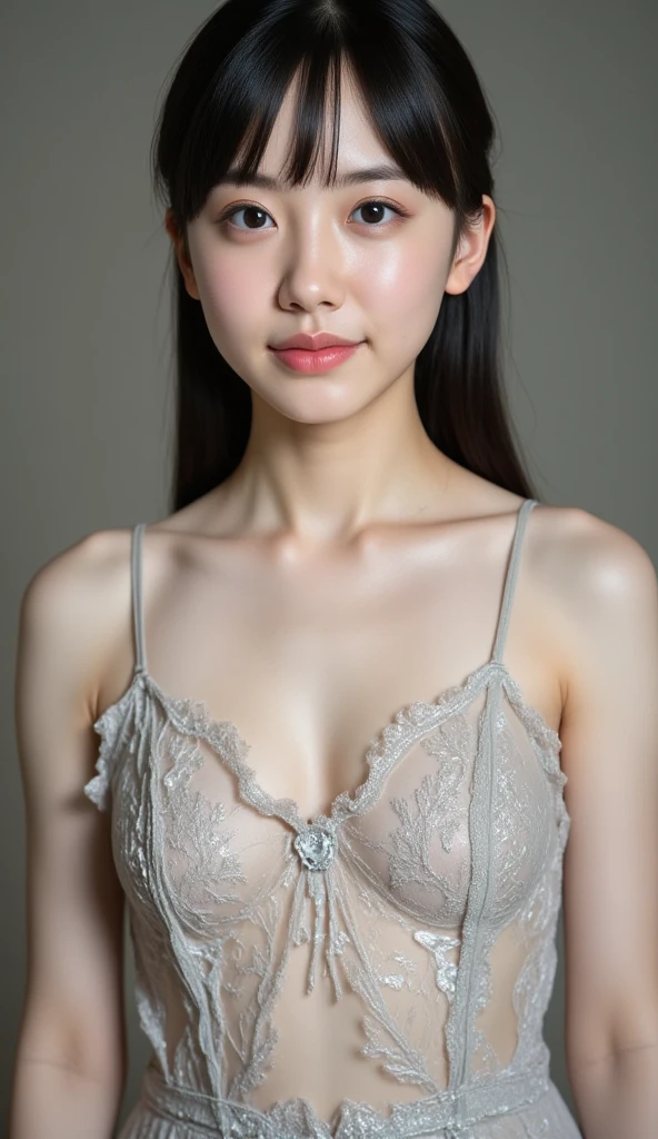 perfect posture, mix4,(64k, RAW photo, best quality, masterpiece:1.2), (realistic, photo-realistic:1.37),1girl,cute,cityscape, night, rain, wet, professional lighting, photon mapping, radiosity, physically-based rendering,, gradient black colour hair, black hair, short curly hair, girl, white ball suit, top quality picture, high resolution, 1080p, (clear face), (detailed facial description), (detailed hand description), (masterpiece), (exquisite CG), extreme light and shadow, messy hair, master's work, rich details, (fine facial features), (highest quality picture), (masterpiece), (detailed eyes),Look ahead with your eyes,Fine collarbone,(huge breast), (squatting pose), (highest hyper realistic:1.3), (highest illustration), (highest resolution), (extremely ultra highest detailed), (best illustration), (beautiful detailed eyes), (ultra highest detailed), (highest masterpiece), (wallpaper), (ultra highest detailed face), (tight abs), (realism photohyperrealistic) , (blushing whitened skin), (Best Quality), (((1 girl))), (hyperrealistic, photo-hyper-realistic:1.37), (ultra-detailed), (cute), (solo), (smile:1.15), (closed mouth) , (beautiful detailed eyes), (((whitened skin))), (skin white), (bright skin), (pretty skin), (fresh skin), (realism photohyperrealistic), (Best Quality), (( big Chest: 1.2)), (bikini: 1.1), (Highly Detailed Face and Skin Texture), (Fine Eyes), (very realistic), (portrait of 20 years old), (perfect beautiful) (face detailed), (cute face), (beautiful eyes), (perfect eyes detailed), (perfect anatomy), (very cute), (64k Resolution), (human hands), (elegant), (detailed hairstyle), (photohyperrealistic), (RAW photo:1.2), (best quality), (ultra high res), (((1 girl))), (medium hair),, (ultra-detailed), (uhd :1.4), (UHQ :1.4) , (photo of nike ardila artis indonesia)
