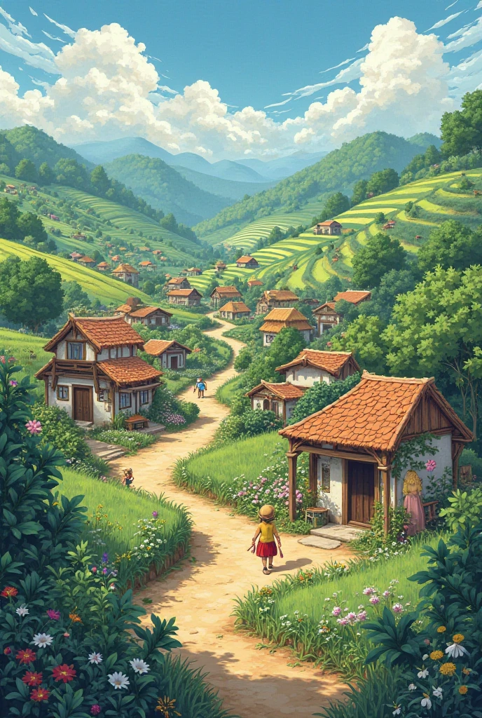 আমাকে একটা সুন্দর গ্রাম বানিয়ে দেও