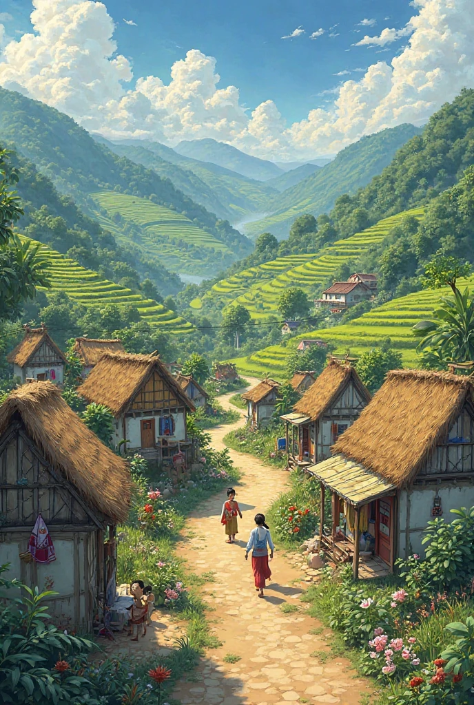 আমাকে একটা সুন্দর গ্রাম বানিয়ে দেও