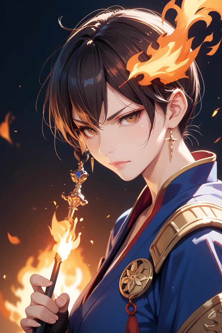  Fire Kaga Tsuchijin、The god of fire who caused serious burns to her mother Izanami
