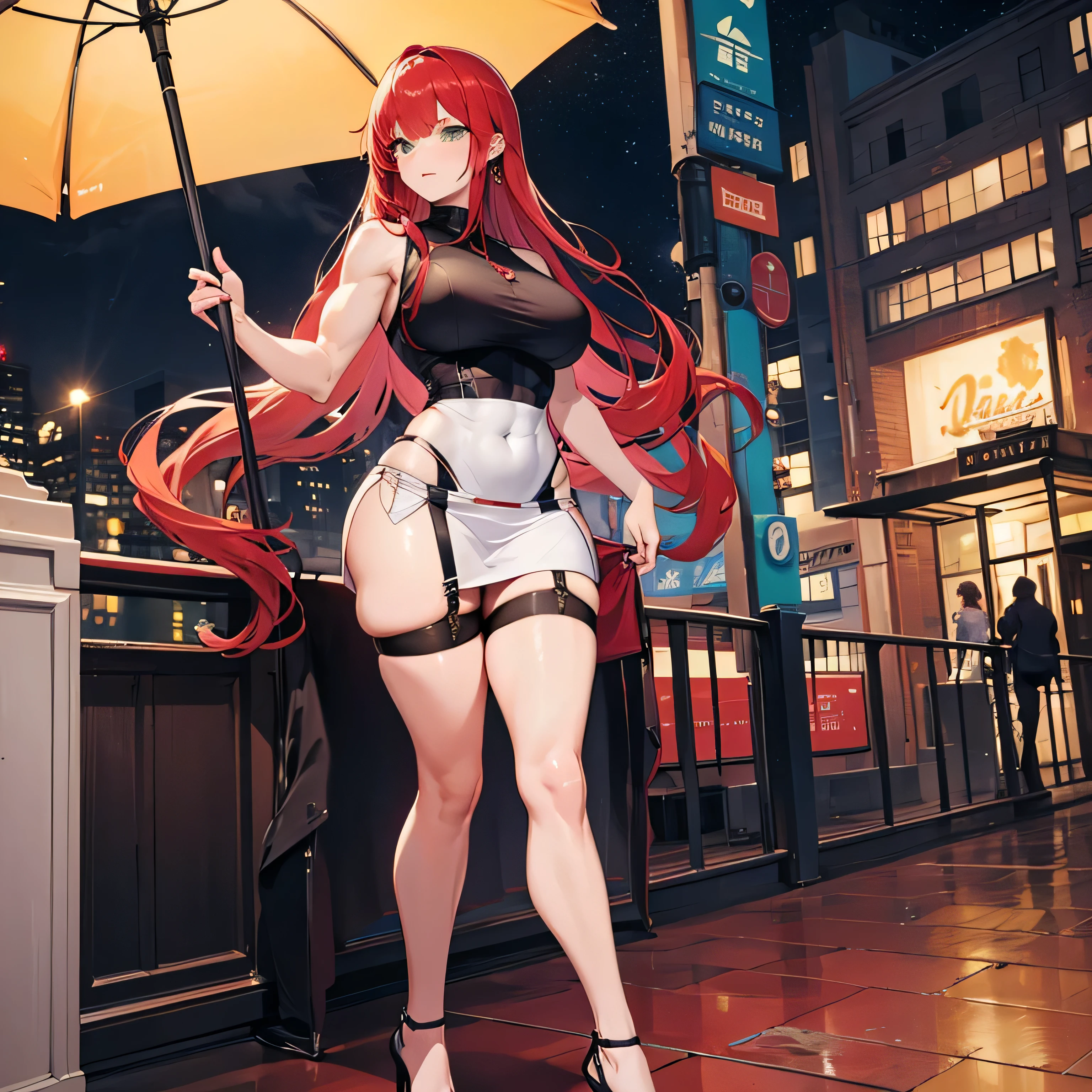 Yuno Gasai, wide, pink hair, SMILE, two low tails, Yuno Gasai, (big breasts:1.5), 1 girl, Red eyes, (evening:1.1), (demonio eyes:1.1), blood, (exterior:1.5), (blood on body:1.5), (demonio eyes:1.4), 4k, 8k, murder, Best Quality, Masterpiece, giant tits, big breasts, Sexy and seductive, semi naked, big buttocks, big breasts, transparent clothing, night landscape, full moon