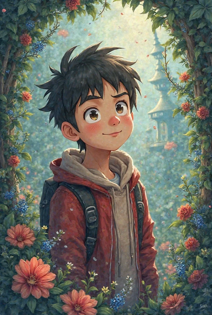 10 original Photo of Mr beast Ani same ghibli art