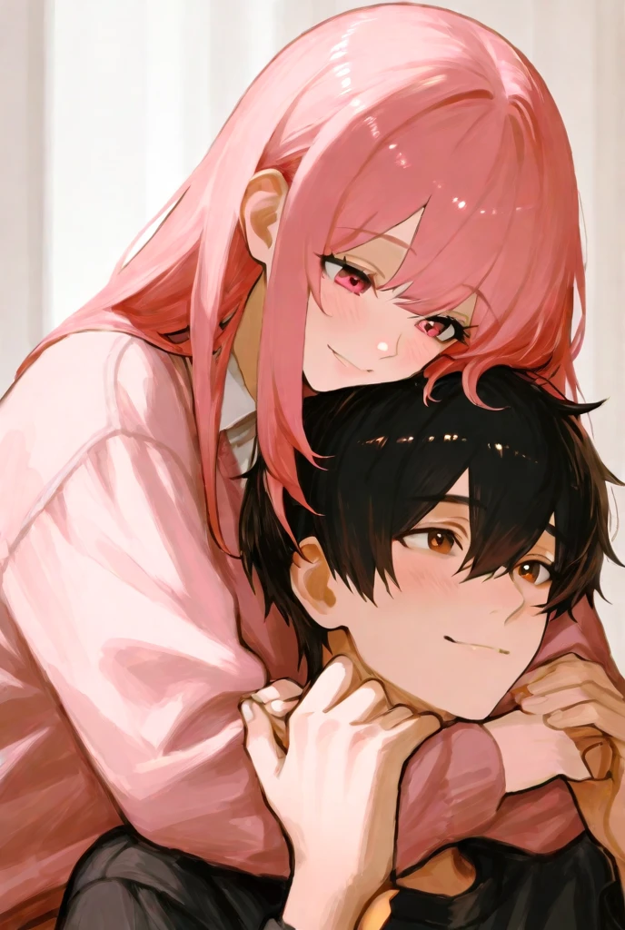 Generates an anime girl and boy masturbating