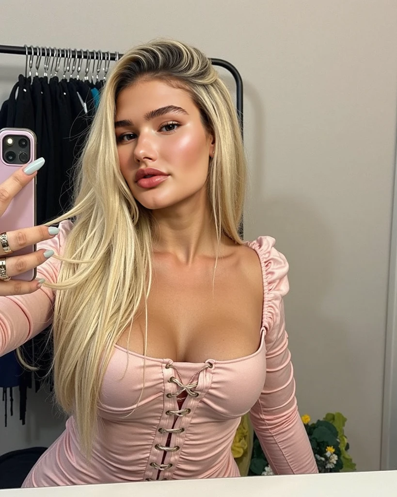 beautiful girl, Blonde, tattoos, piercings, formal wear, I&#39;m y blusa corta 