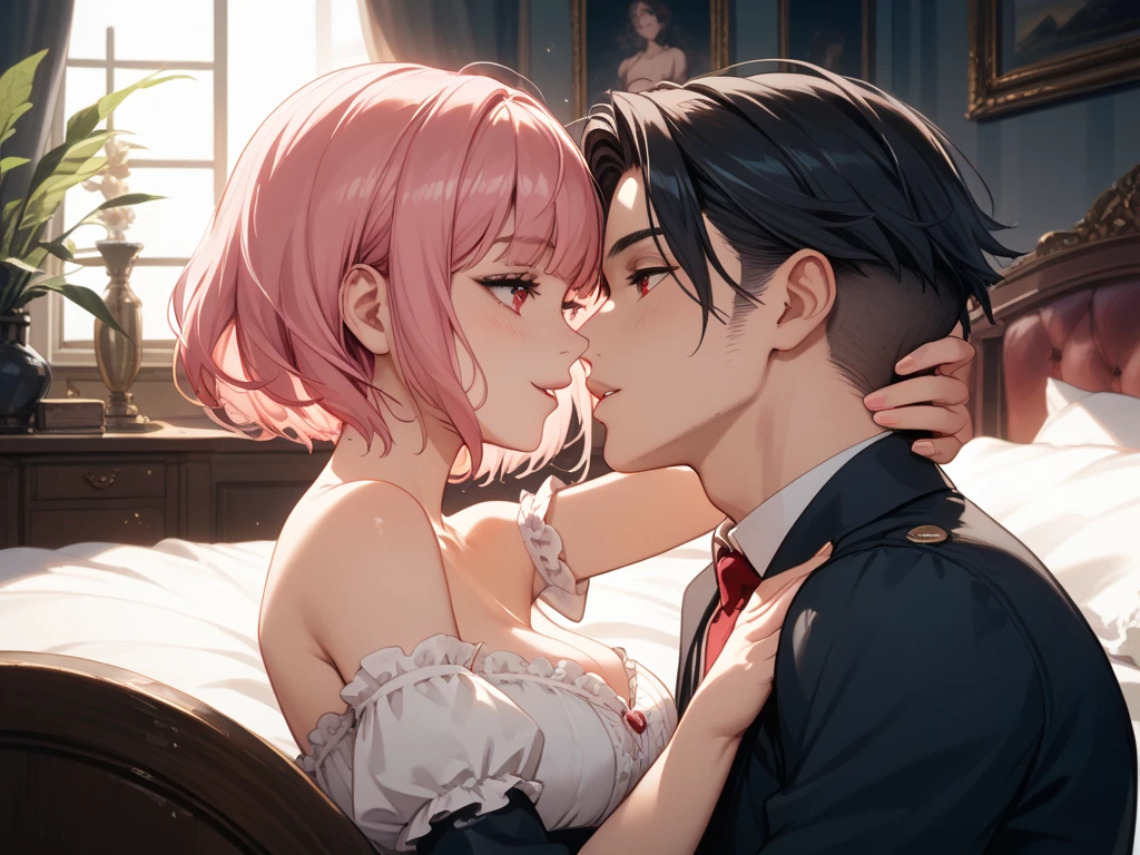 Soukoku making out