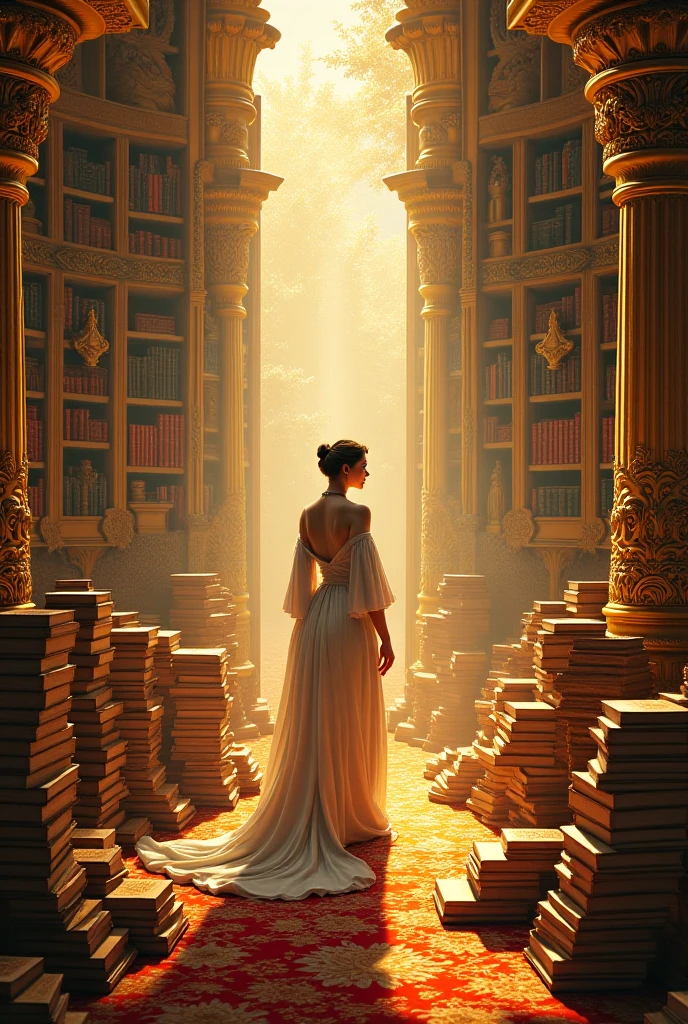 "In one place, gold, beauty, and letters (literature) remain."