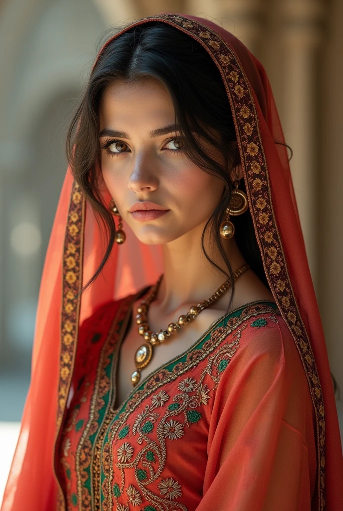 A beautiful girl in Pakistani look 10 pics same 