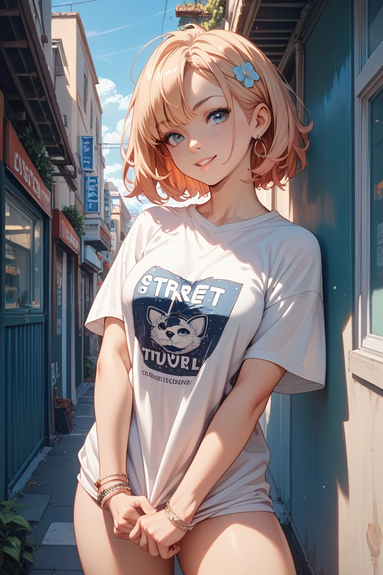 Generate cool street-style images to print on T-shirts