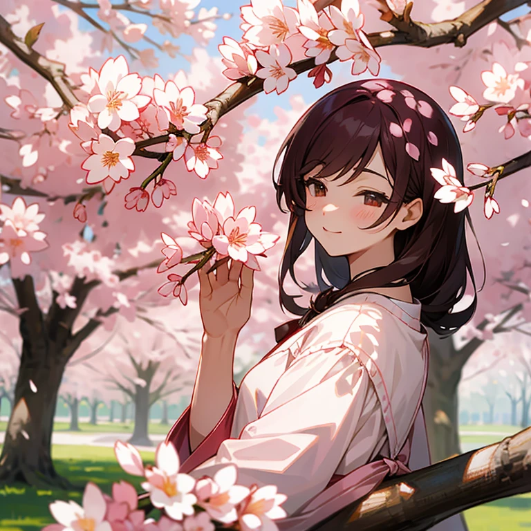 Spring amidst the cherry blossoms