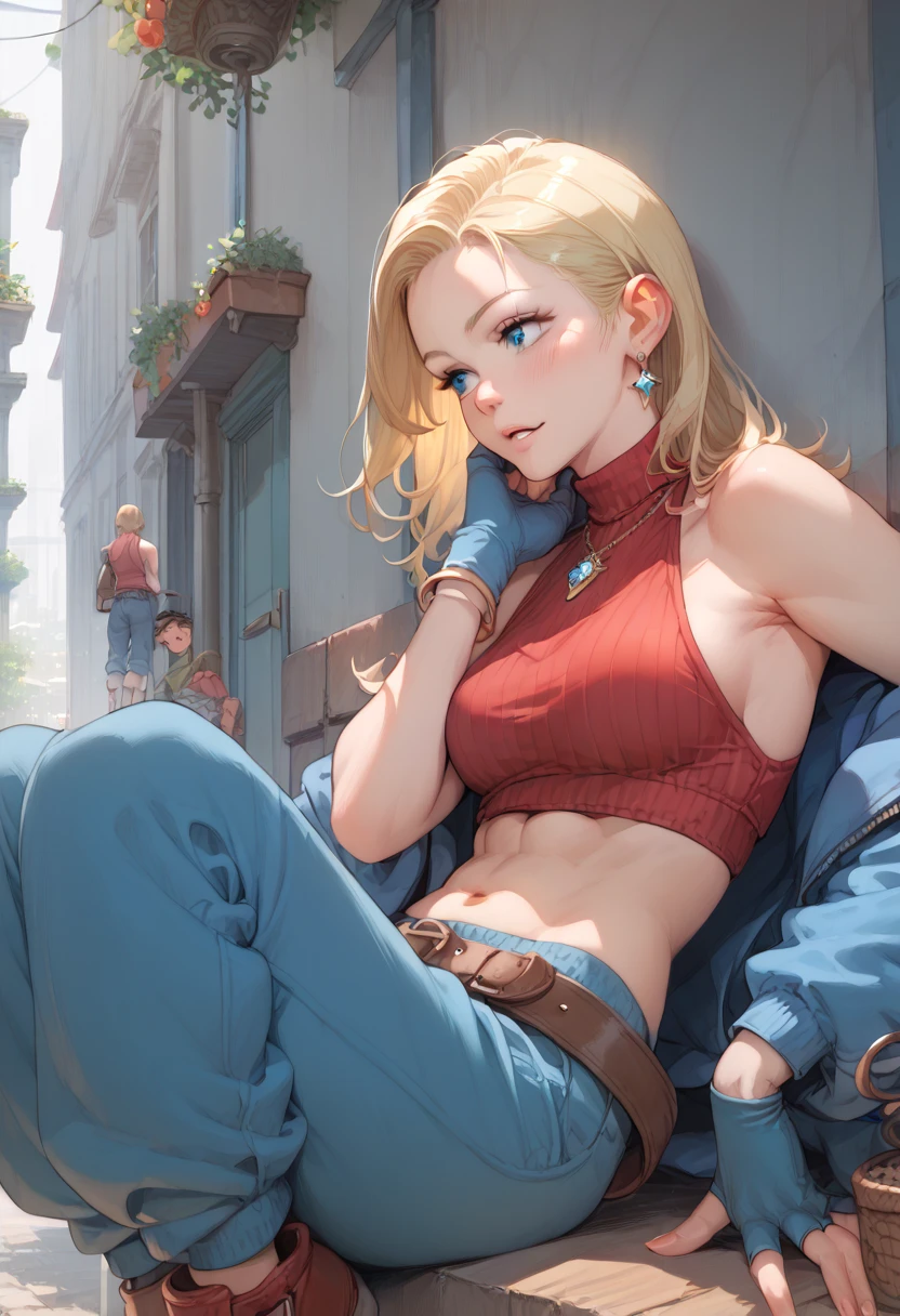 close up 1girl in, teenager, Solo, Aesthetic artwork, blond, straight blonde hair, super long blonde hair, light blue eyes,  some small freckles, pale skin, small breasts, runners body, (thin hips, thin waist: 1.25), detailed skin, neutral face, parted lips, (action shot, crouching:1.3), wearing a choker with a bell, cat ear, cat eyes, (cat claws:1.5), (full body: 1.1), very detailed city roof background, rooftop, overlooking ancient Greek city, 24mm, 4k textures, soft cinematic light, RAW intricate, elegant, highly detailed, sharp focus, ((((cinematic look)))), soothing tones, insane details, intricate details, hyperdetailed, low contrast, soft cinematic light, dim colors, exposure blend, hdr, faded