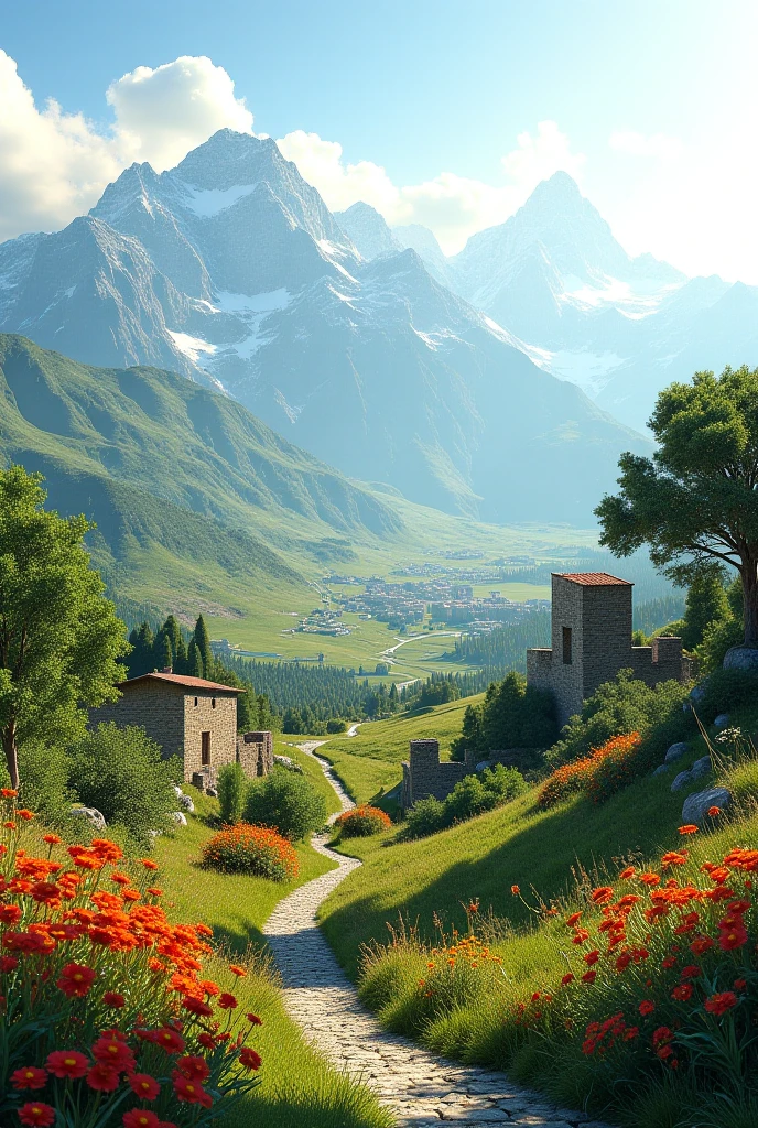 Je veux des paysages de la Grèce 