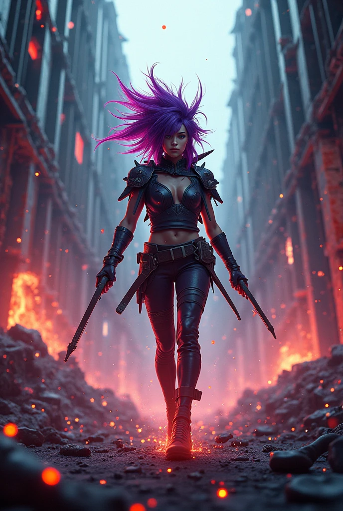 But in the style of Arcane that looks like Jinx 