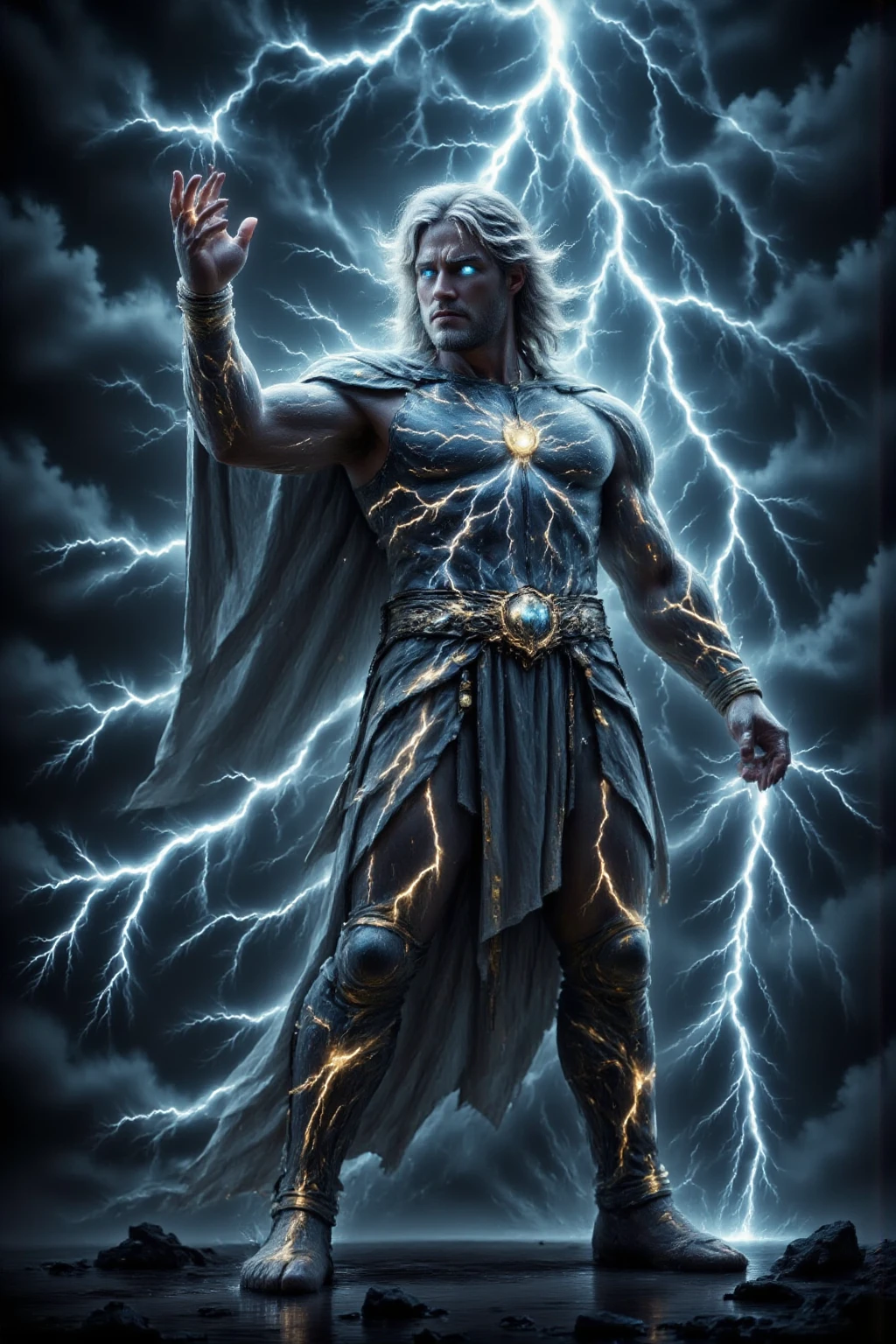 Atlas is a Titan and Libyan god who was punished by Zeus to hold up the heavens on his shoulders for eternity after losing the Titanomachy, a war against Zeus and the Olympian gods