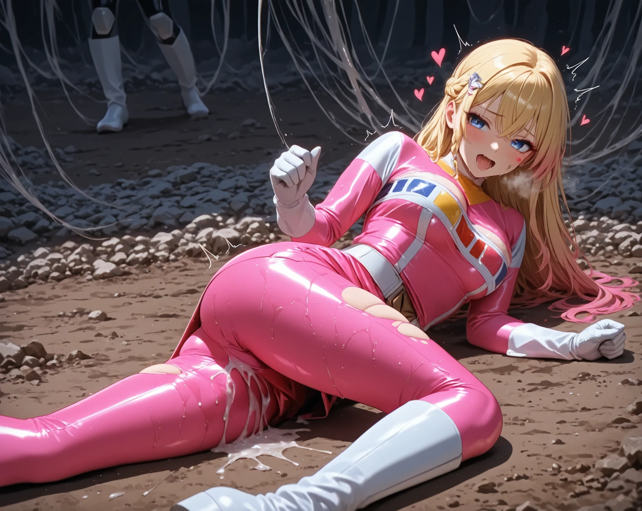 Allalin in pink leotard lying on yellow surface, photorealistic anime girl render, an anime girl, Cute anime girl rendering, Smooth Anime CG Art, rendered in sfm, bubblegum body, realistic anime, Render Character Art 8K, Trending on CGSTATION, pink girl, pink iconic characters