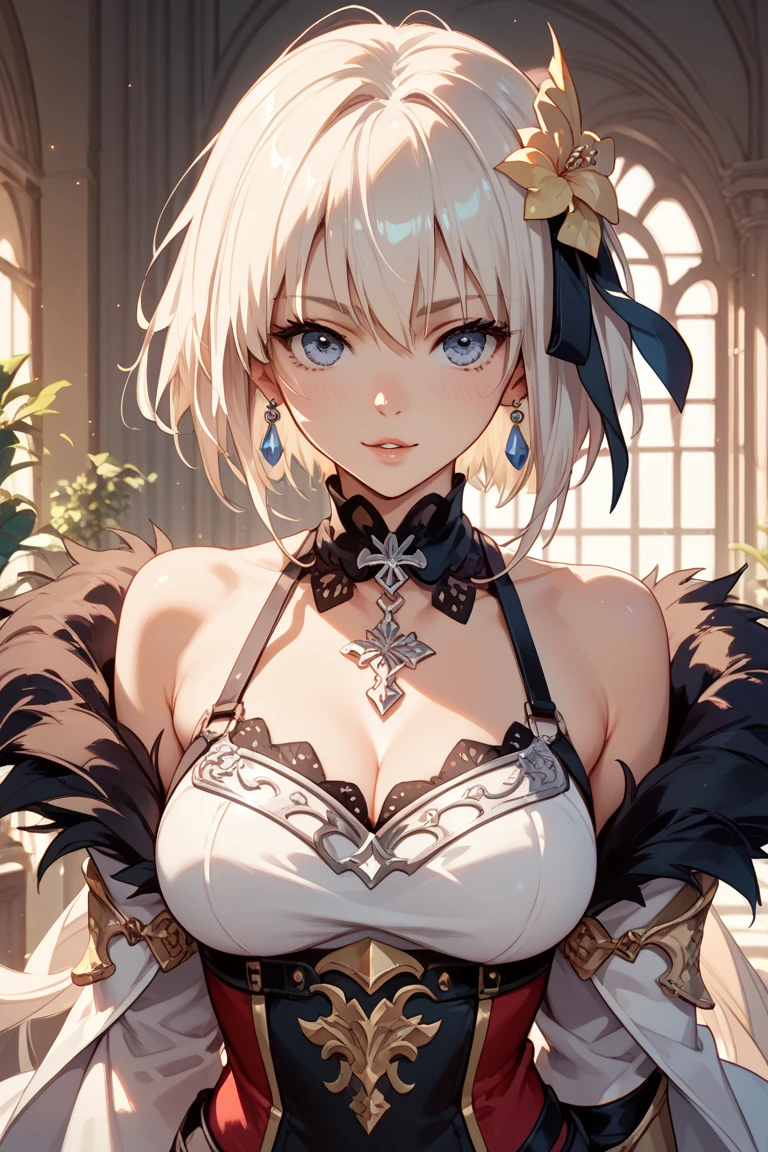 whole body, traditional witch outfit, absurdres, RAW photo, extremely delicate and beautiful, masterpiece, Best Quality, ultra high resolution, 32k, hyperrealistic, ultra-detailed, perfect figure, detailed description, pale skin, 20 years old, detailed beautiful face and eyes, tearful mole, earring, short medium hair, wavy hair,