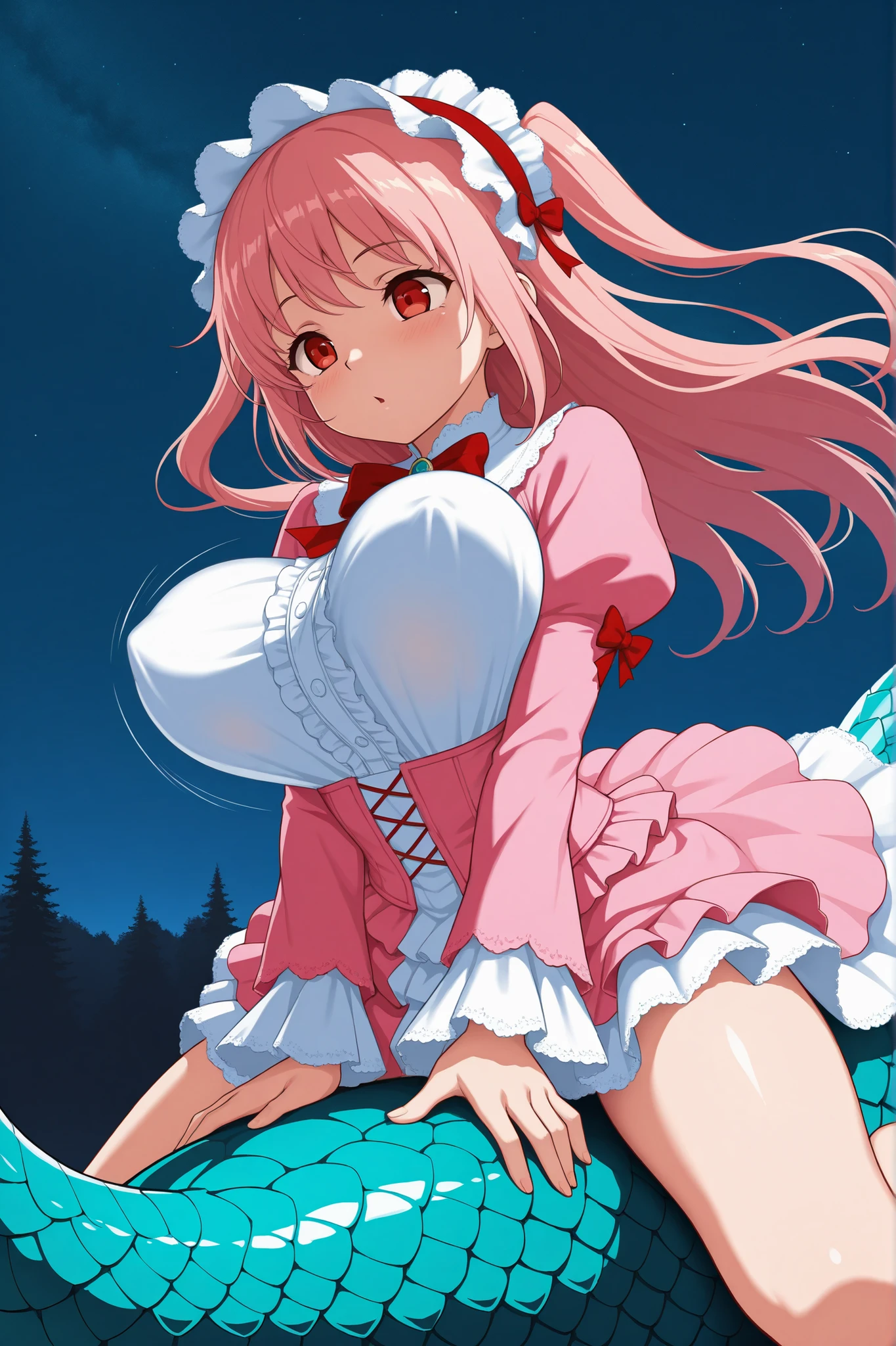 (extremely detailed fine touch:1.2), (natural light, sun light, light rays, dappled light, ray tracing:1.2) , masterpiece, best quality, highly quality ,
sugar_ser0, 1girl, solo,looking at viewer,freckles, (blush:1.3),framed eyewear,
pink dress, puffy short sleeves,
nurse cap,rabbit hair ornament,
bandaged arms,
 white thighhighs,garter straps,
garden ,embarrassed,skirt, looking at viewer, underwear, skirt lift, thighs, from below, lifted by self, cowboy shot,  standing, white thong
 
