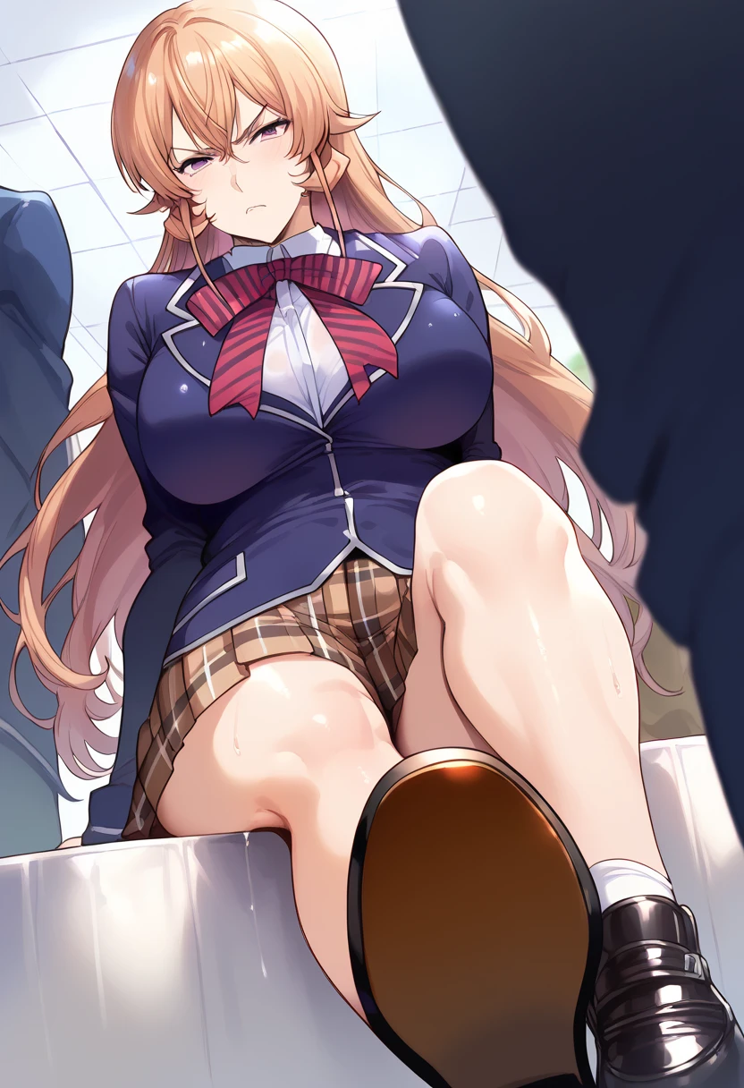 Power | Chainsaw Man| Very Very Big tits hot breasts big saggy breasts wearing a black swimsuit goth skin black full body having sex with a full body futa big penis big penis black leggings in the classroom