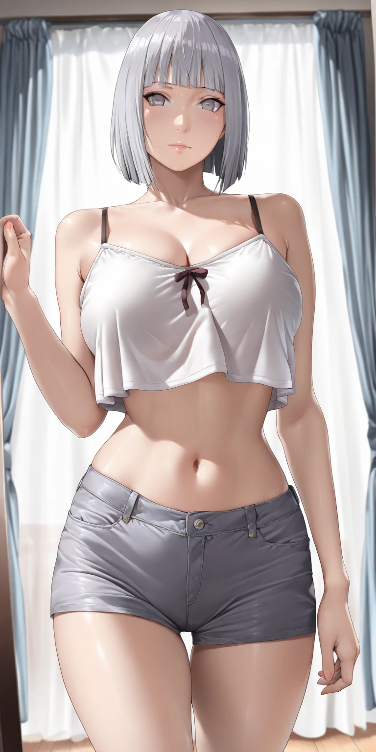 Japanese high school girl、a miniskirt、White camisole、Lace panties、(Kneel on the floor and spread your crotch to show your panties:1.5),(White small panties:1.5),(low rise:1.5),(Fit body:1.5),(Thong Panties:1.5),,((top-quality,8K,masterpiece:1.3)),Crisp focus:1.2,Cute woman with perfect body shape:1.4,The best smile,Young Face、You can see the double teeth、Light Brown Medium Bob Hair、A slender,abdominals:1.2,Oiled shiny skin,Highly detailed facial and skin texture,A detailed eye,二重まぶた,mekosji、((Panties are visible))、(pantie shot)、front facing、((dynamicposes))、(Lean Back:1.2),(Standing Open Stance)、(From below:1.5),(up skirt:1.5)、Bokeh background、Nogizaka Idol 、Idol、hposing Gravure Idol、