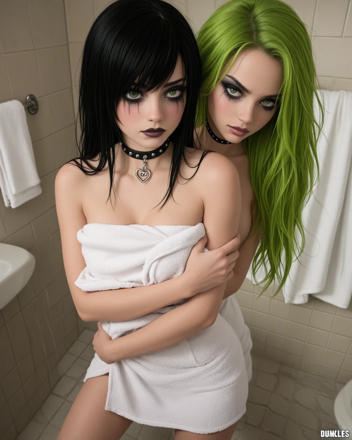 mujer muy hermosa, , vigilante, pink dyed hair, Ropa de cuero sexoy, senos grandes, Estilo cyberpunk, Detalles realistas, sexoy, retrato, justo, punk rock, rebelde, sexoy, Toma de cuerpo completo, tetas perfectas, NSFW, sexo, lascivo, wet, bdsm, interpuesto, 2 chicas, Tocar, besar, lamer, soga, nudo, caliente, Masturbarse, Make eye contact with the camera., micro bikini, escote,、Los detalles del iris de la pupila son muy sorprendentes、Limbs without breakdowns、adolescente blanca、Boca naturalmente cerrada、Areola natural、natural 、ojos fijos、cuerpo natural、baby face slightly、Rostro femenino、cuerpo femenino、con cara redonda、a sjustol face、mejillas suaves、mirando a la camara、cuerpo completosbian、destacamento、Rostro equilibrado、Estrabismo ligeramente interno、pecas, Punk, maquillaje punk, chicas de, lindo, adolescentes,