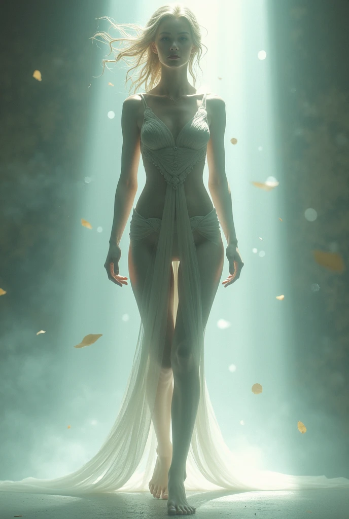 illustration human with invisable power