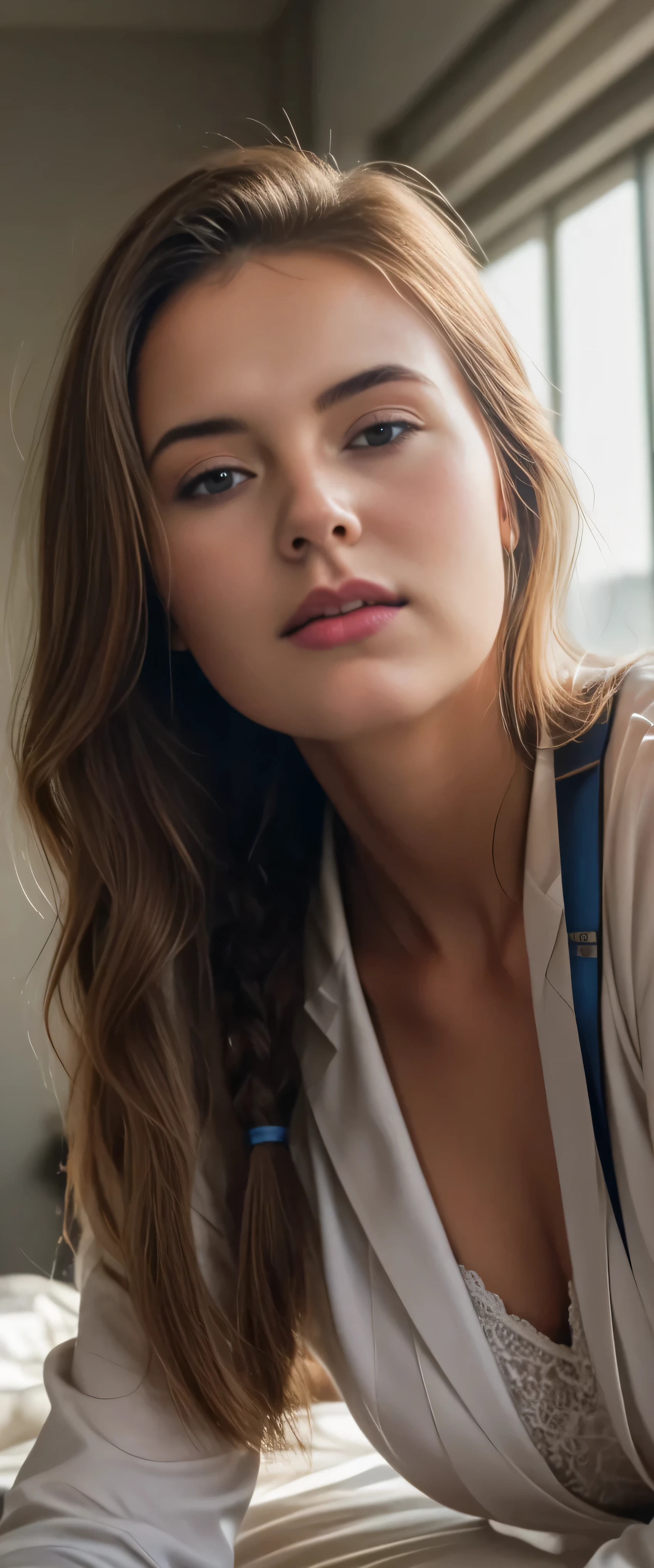 sfw:2.stop.(she_is_fucked_in_ass),sfw:2,high quality, photorealistic, 8K, 16K,professional, detailed,girl,((solo)),rating_questionable,sensual, intimate, intense expression, erotic, close-up, realistic skin tones, detailed facial features, anatomically_correct,natural lighting, cinematic, dramatic,warm colors, masterpiece.stop.sfw:2