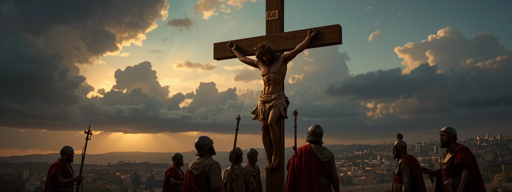 Three English men were crucified and set on fire in 1553.