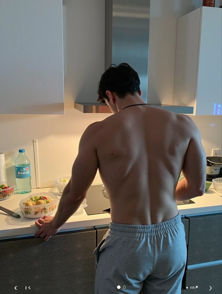 Mirror picture, high quality, muscular ass, sexy boy