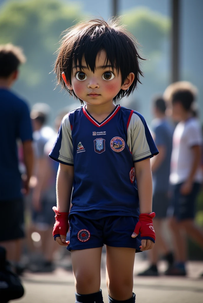 Boy with a ball